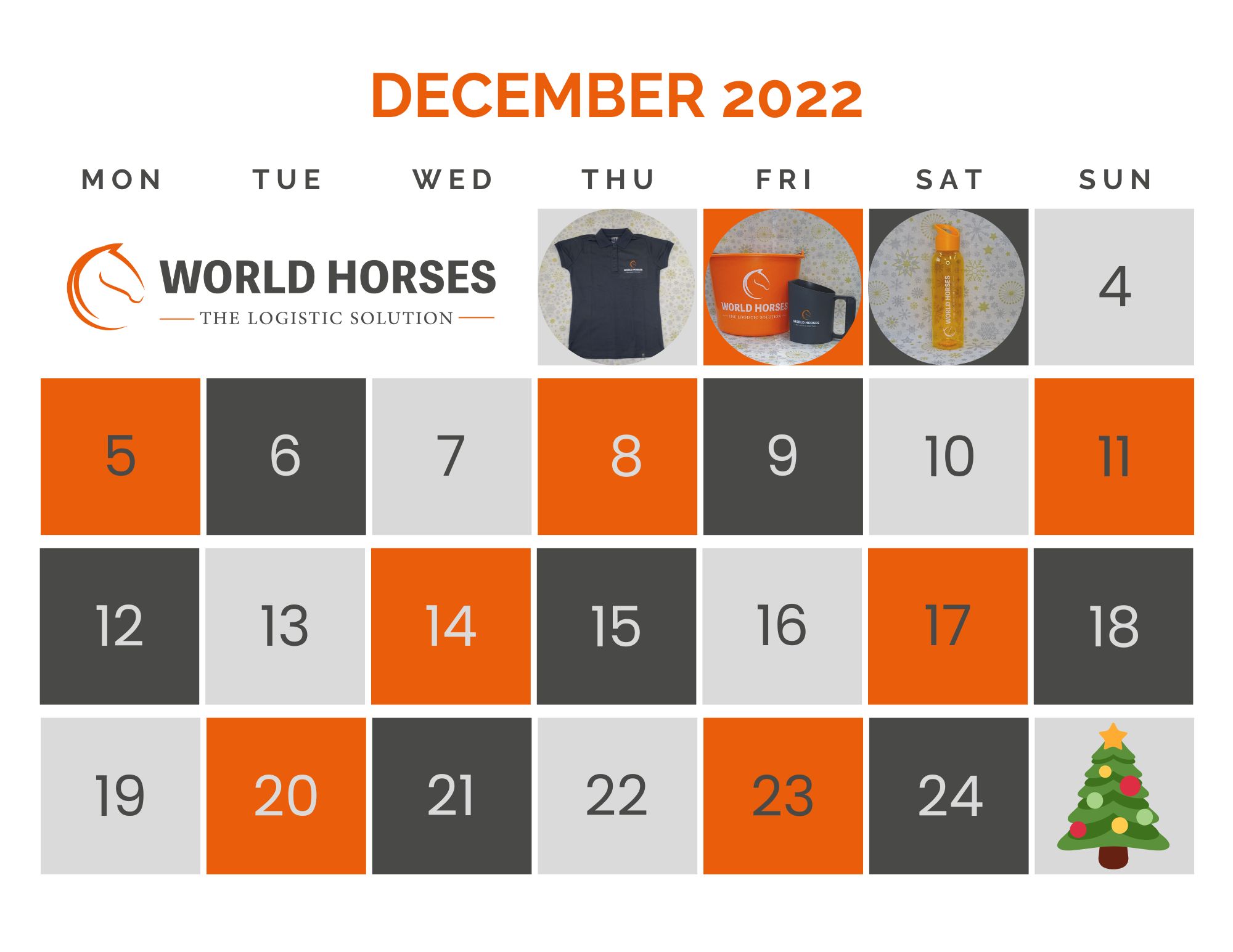 🇳🇱 [NL] Stay hydrated! Vandaag een mooie World Horses waterfles achter het derde vakje. Wil jij deze fles winnen zodat jij goed kan blijven drinken waar je ook bent? Laat dan in de comments weten wie jouw grootste voorbeeld is. 

Morgen wordt de winnaar bekend gemaakt! Extra kans maken? Like onze pagina, like de post en/of tag jouw vrienden die ook graag willen winnen! 

De winnaar van gisteren is Moos Hooft We nemen contact met je op! 

 

🇬🇧 [EN] Stay hydrated! Today a beautiful World Horses water bottle behind the third compartment. Do you want to win this bottle so that you can keep drinking well wherever you are? Then let us know in the comments who your greatest example is. 

The winner will be announced tomorrow! Want an extra chance? Like our page, like the post and/or tag your friends who would also like to win! 

Yesterday's winner is Moos Hooft We'll contact you! 

 

#WorldHorses #transport #adventskalender #adventscalender #reactandwin